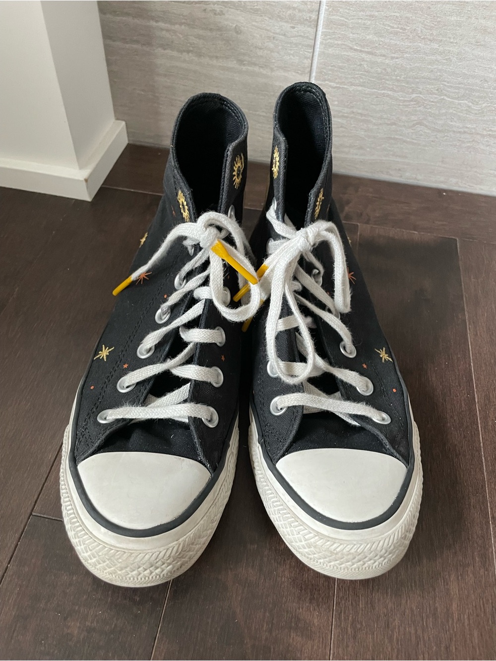 Converse All Star Solar System Stars High top Sneakers Women’s Size 8 - Picture 6 of 8